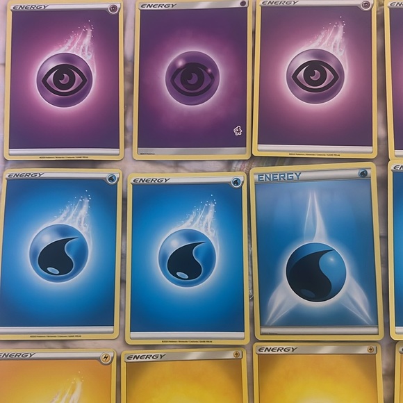 Lot of Pokeman Energy Cards - 16 Energy Cards PERFECT CONDITION - Picture 2 of 3